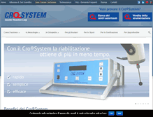 Tablet Screenshot of crosystem.it